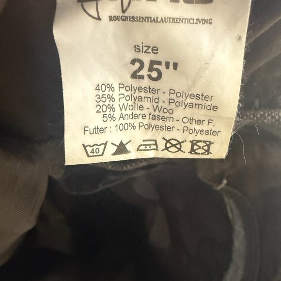 Gang Brown Wool Blend Dress Pants – Size 25 - Picture 3 of 3